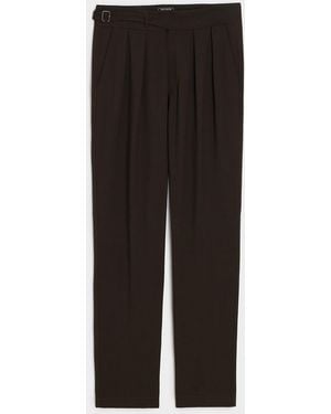 Todd Synder X Champion Italian Gabardine Single Belt Gurkha Trouser - Black