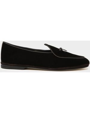 Rubinacci Todd Snyder X Velour Marphy Loafer - Black