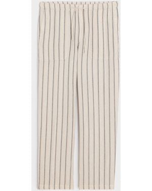 Todd Synder X Champion Relaxed Linen Beach Pant - White