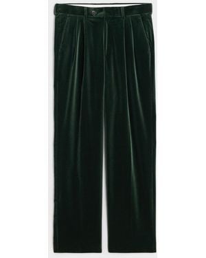Todd Synder X Champion Italian Velvet Wythe Trouser - Green