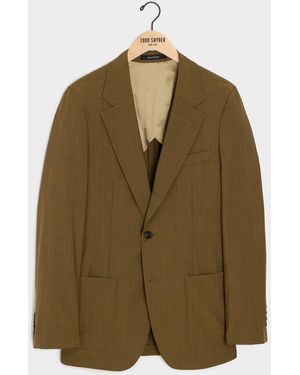 Todd Synder X Champion Italian Mohair Madison Jacket - Green