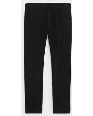 Todd Synder X Champion Straight Fit Linen Favorite Pant - Gray