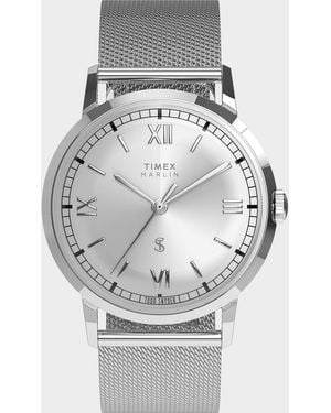 Timex Timex X Todd Snyder Marlin Mesh Watch - Gray