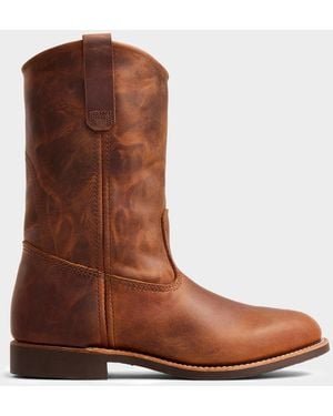 Red Wing Red Wing 11-inch Pecos Copper Rough & Tough Boot - Brown