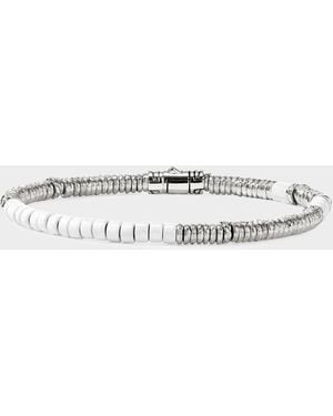 John Hardy Enamel Heishi Bracelet - Metallic