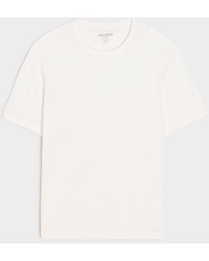 Todd Synder X Champion Slim Lightweight Mini Waffle Tee - Natural