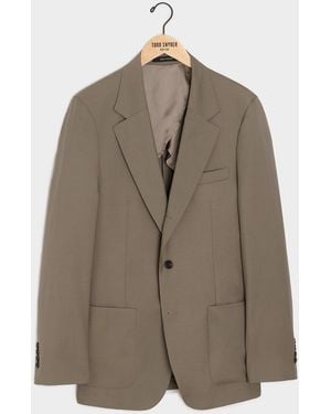 Todd Synder X Champion Italian Mohair Madison Jacket - Brown