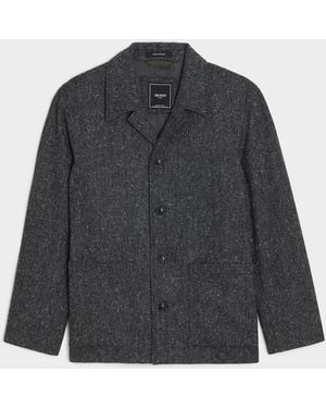 Todd Synder X Champion Italian Wool Herringbone Chore Coat - Black
