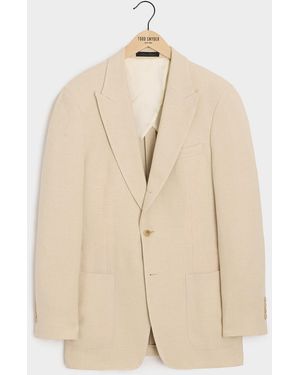 Todd Synder X Champion Italian Linen-cotton Madison Jacket - Natural