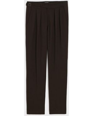 Todd Synder X Champion Italian Gabardine Single Belt Gurkha Trouser - Black