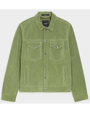 Todd Synder X Champion Italian Suede Dylan Jacket - Green