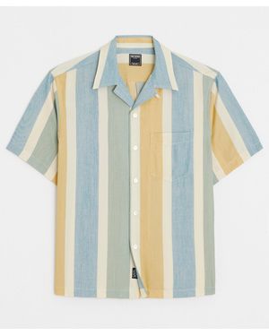Todd Synder X Champion Cropped Rayon Capri Shirt - White