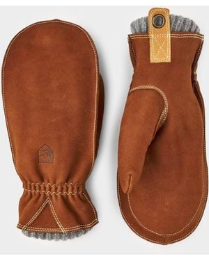 Hestra Oden Nubuck Mitt - Brown
