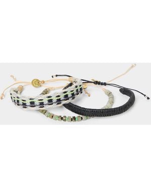 Guanabana Bracelet Set - Metallic