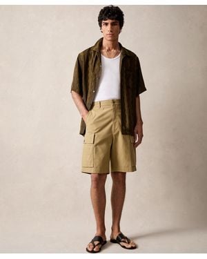 Todd Synder X Champion 9" Japanese Ripstop Cargo Short - Natural