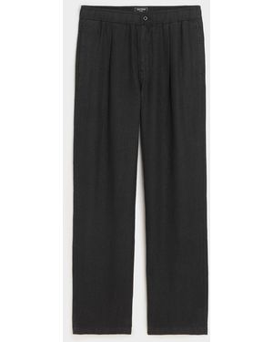 Todd Synder X Champion Relaxed Linen Leisure Pant - Black
