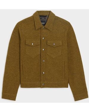 Todd Synder X Champion Boiled Wool Dylan Jacket - Green
