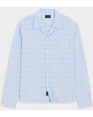 Todd Synder X Champion Ajour Camp Collar Shirt - Gray