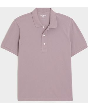 Todd Synder X Champion Cotton Pique Polo - Purple