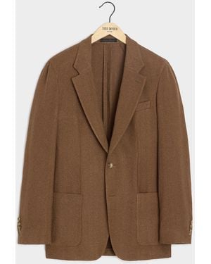 Todd Synder X Champion Italian Herringbone Sport Coat - Brown