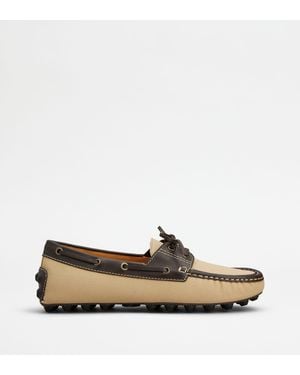 Tod's Boat Bubble Gommino Loafers - Brown