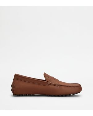 Tod's Gommino Driving Shoes - Brown