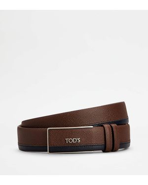 Tod's Cintura - Marrone