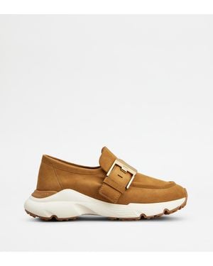 Tod's Sporty Mules - Brown