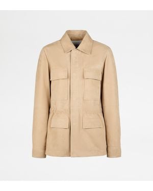Tod's Field Jacket - Natural