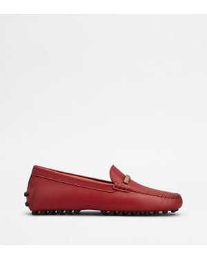 Tod's Gommino Driving Shoes - Red