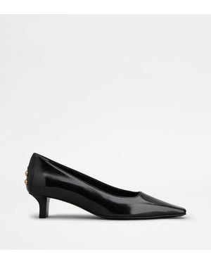 Tod's Pumps Aus Leder - Schwarz