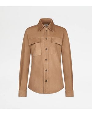 Tod's Pashmy Shirt - Brown