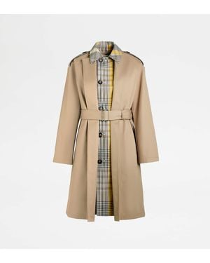 Tod's 2-In-1 Trench Coat - Natural