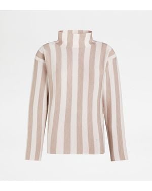 Tod's Pullover Aus Jersey - Pink