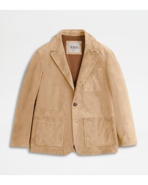 Tod's Pashmy Blazer - Natural