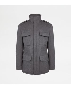 Tod's Field Jacket - Grey