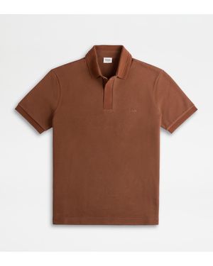 Tod's Polo Shirt - Brown
