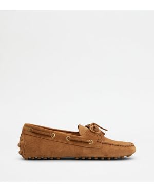 Tod's Boat Gommino - Brown