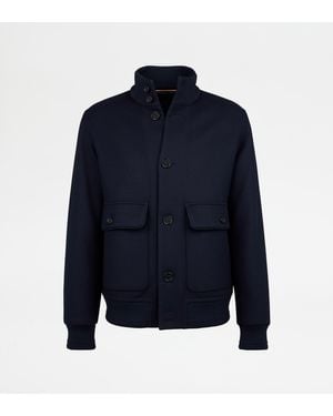 Tod's Bomber Jacket - Blue