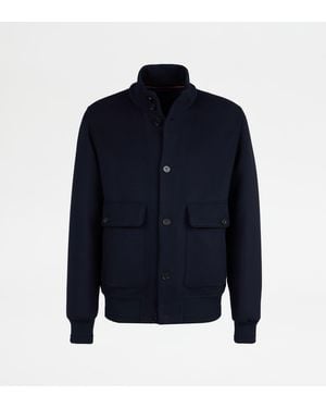 Tod's Bomber Jacket - Blue
