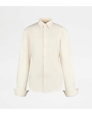 Tod's Chemise En Soie - Neutre