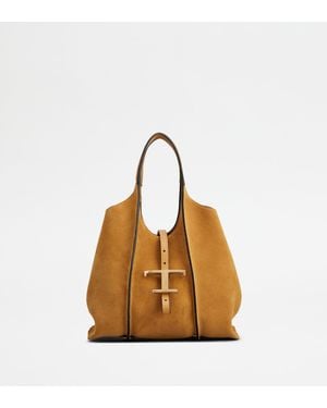 Tod's T Timeless Shopping Bag - Brown