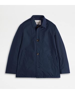 Tod's Car Coat - Blue