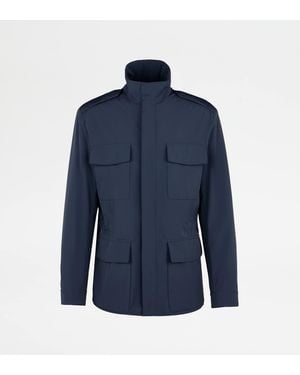 Tod's Field Jacket - Blue