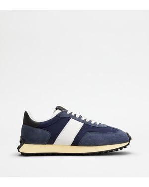Tod's T Vintage Trainers - Blue