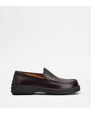 Tod's Slipper Loafers - Black