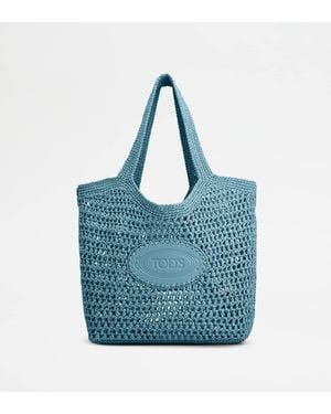 Tod's Shopping Bag - Blue