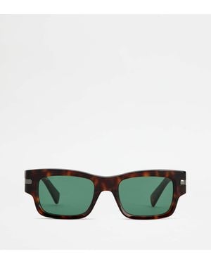 Tod's Rectangular Sunglasses - Green