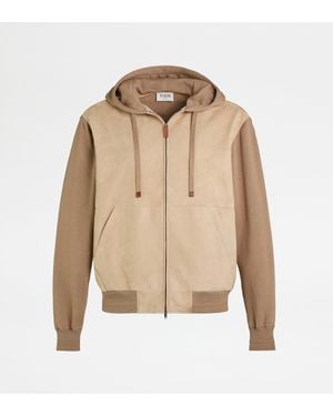 Tod's Bomber Jacket - Natural
