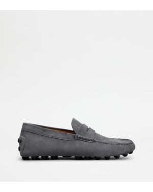 Tod's Gommino Bubble Loafers - Gray